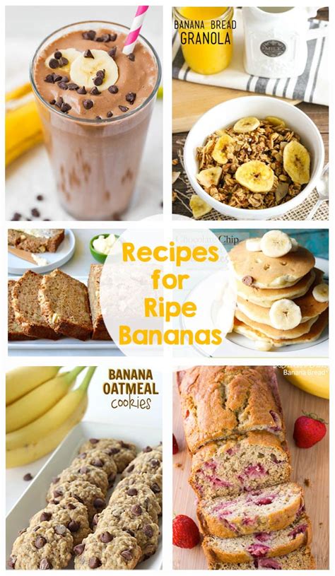 When i make this healthy banana bread recipe, i lose all control. Recipes for Ripe Bananas