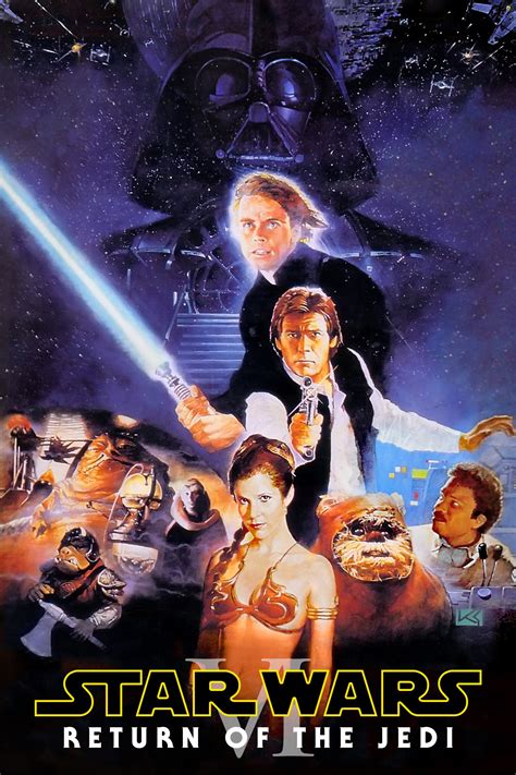 Haven't seen the movies since they released or realized that, after your star wars fanatic friend finally got you hyped for the new one, you don't have time to … Star Wars Episode VI: Return Of The Jedi Movie Poster - ID ...