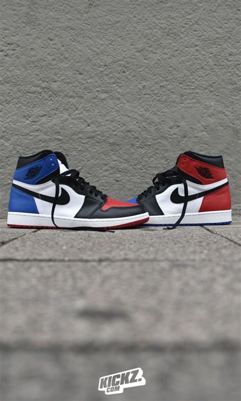 The Air Jordan 1 Retro Og Top 3 Is A Mixture Between The Chicago The Bred And The Royal