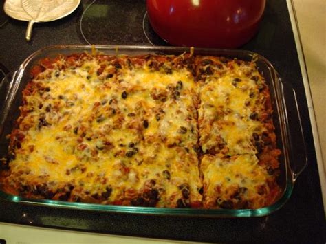 Whenever i'm not sure what to make for dinner, i make this tasty casserole. Turkey Or Beef) Enchilada Casserole Recipe - Food.com