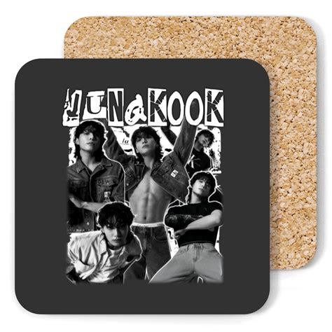 Bts Jungkook Kpop Coasters Jungkook Coasters Jungkook Sold By Camella