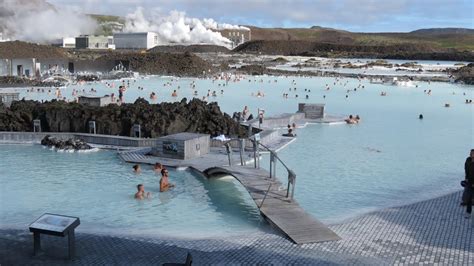 Blue Lagoon Geothermal Spa Iceland Youtube