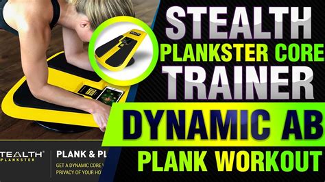 Stealth Plankster Core Trainer Dynamic Ab Plank Workout Interactive