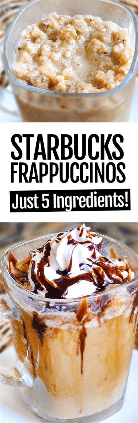 Homemade Frappuccino Recipe Starbucks Bryont Blog