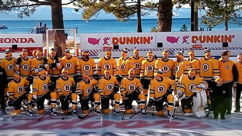 Boston Bruins Lake Tahoe Images Reviewing The Nhl Lake Tahoe Games