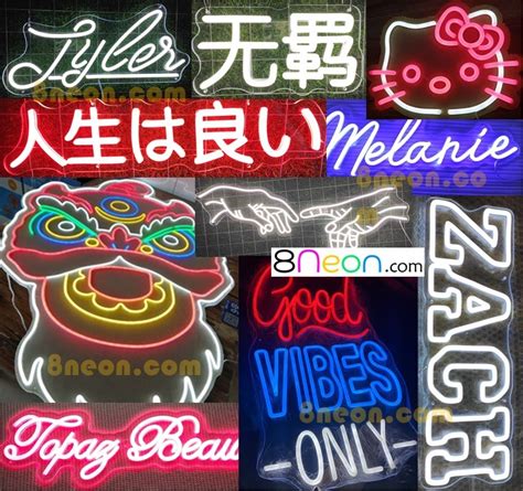 Custom Make Neon Sign Decoration Signage Custom Make Neon Customized