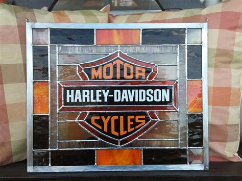 Stained Glass Motorcycle Panel Made By K Cannon 2019 Stained Glass Stain Glass