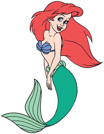 Mermaid Ariel Clip Art 2 Disney Clip Art Galore