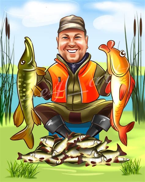 Man fishing, fishing rod cartoon fisherman, cartoon fishing man, cartoon character, business man png. Cartoon Fisherman Catching Fish Drawing - Fishing Outdoor Jack