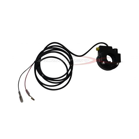 throttle housing and kill switch for gas scooters and mini choppers