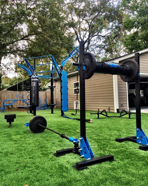 Outdoor Gym Movestrong 4 Post T Rex Fts With Climber Bar And Kick