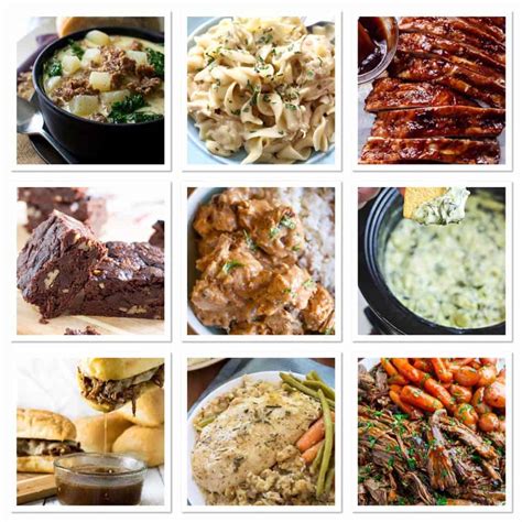 20 Slow Cooker Recipes