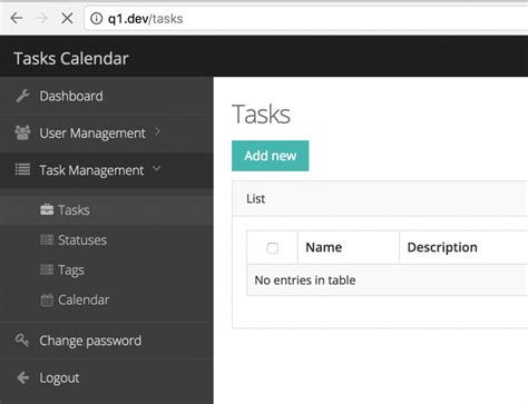 Tasks Calendar With Laravel FullCalendar QuickAdminPanel Quick Admin Panel