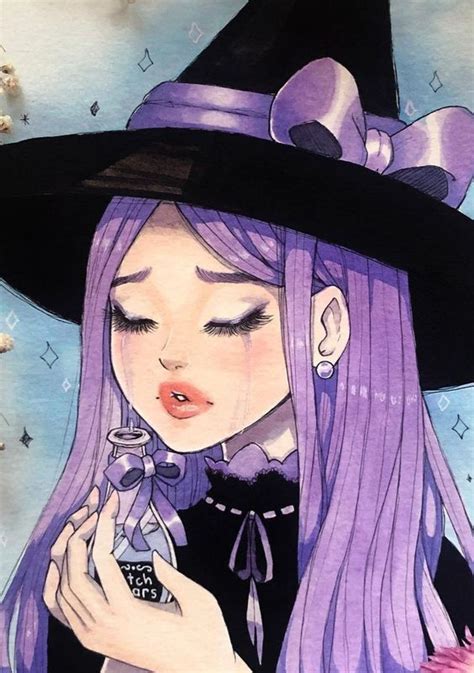 Cute Witch Character Art Witch Drawing Witch Art