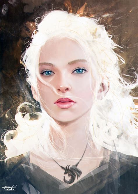 Light Study058 Daenerys Targaryen Fan Art By Razaras On Deviantart