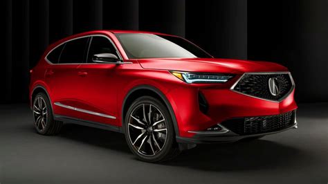 The Acura Mdx Type S Will Be A Very Red 355 Hp Awd Power Wagon