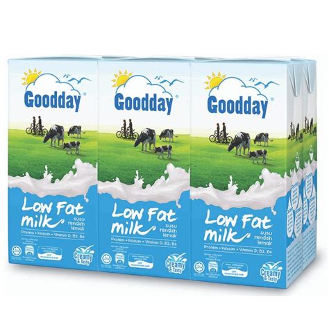 Goodday Uht Milk Low Fat 200mlpack 6 Packs Per Combi Pack Sku B