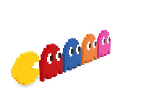 Lego Ideas Pac Man Figures