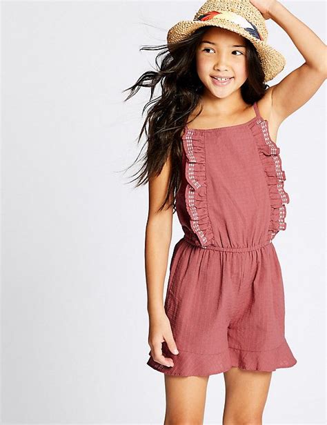 Ruffle Playsuit 3 16 Years Mands Playsuit Flattering Fashion Kids