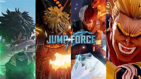 Jump Force Boku No Hero Academia Character All Ultimate Attacks