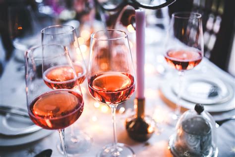 Free Images Table Restaurant Evening Rose Meal Drink Pink