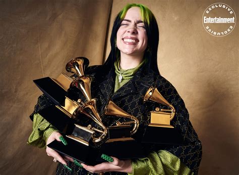 Newcomer billie eilish took home five prizes at the 2020 grammy awards on sunday, including best new artist, record of the year and song of the year for her hit bad guy and album of the year and best pop vocal album for when we all fall asleep, where do we go? Grammy Awards 2020: Exclusive photos of the winners | EW.com