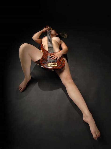 Naked Women With Guitar