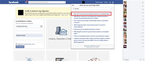 Converting A Personal Facebook Page To A Business Page Webtivity
