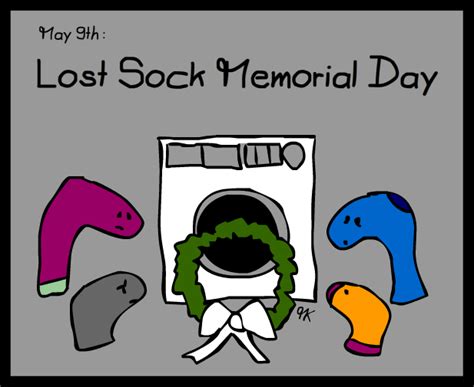 Lost Sock Memorial Day ©mannelossi Lost Socks Funny Cartoons Dog Comics