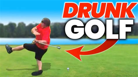 Drunk Golfer Should Not Be On The Course Youtube