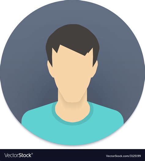 Icon User Avatar For Web Site Or Mobile App Vector Image