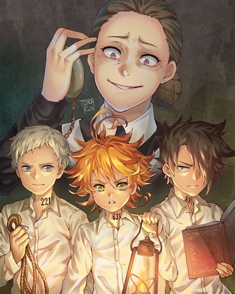 Torakun Art — The Promised Neverland Neverland Art Neverland Anime