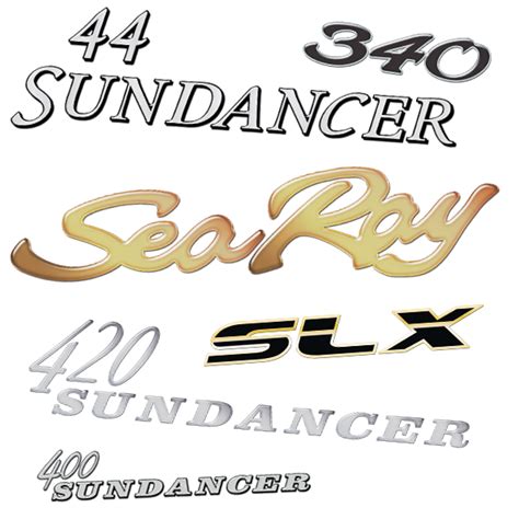 Sea Ray Brand Decals