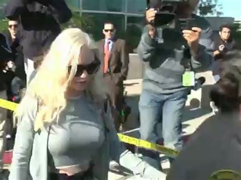 lindsay lohan arrested for fighting video dailymotion