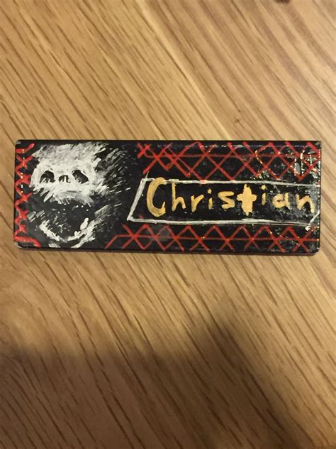 I Made My Name Tag The Darkest Day Emblem For My Job Because We Had A