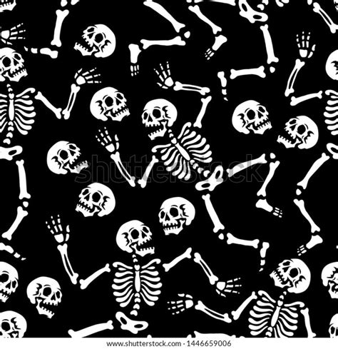 109901 Skeleton Pattern Images Stock Photos And Vectors Shutterstock