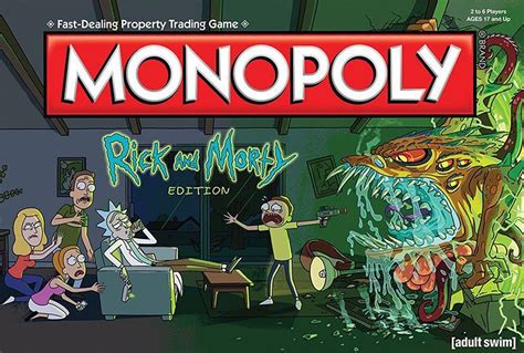 Monopoly Rick And Morty Edition New Buy From Pwned Games With