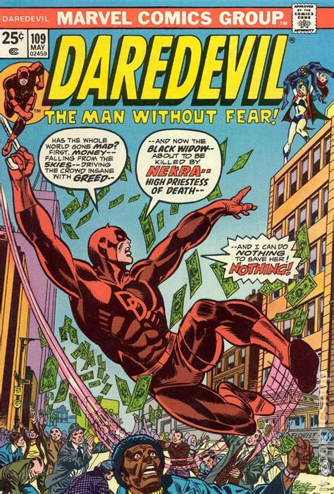 Daredevil Comic Books Issue 109 1974
