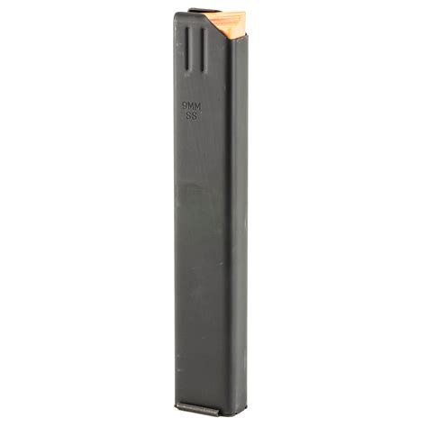 Mag Asc Ar 9mm 32rd Sts Black Wright Arms