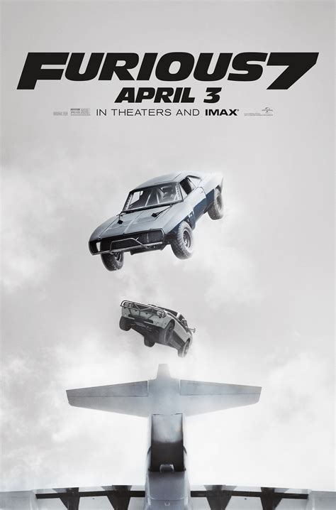 Affiche Et Photos Fast And Furious 7 2015