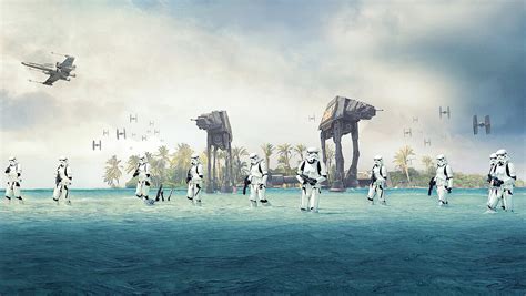 Star Wars Scarif Wallpaper
