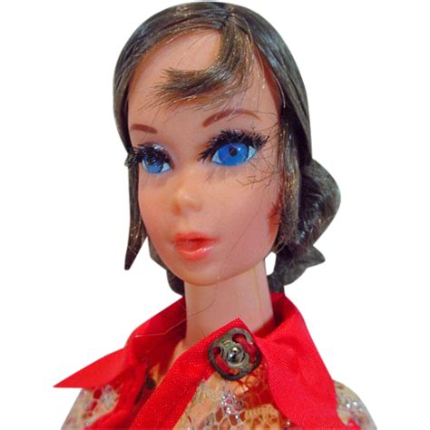 Vintage Mattel Brunette Talking Barbie 1970 From Fourtyfiftysixty On Ruby Lane