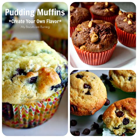 pudding muffins create your own flavor