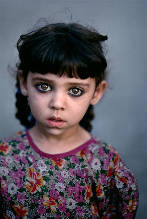 Portraits By Steve McCurry Girl In Kandahar Orphanage Afghanistan