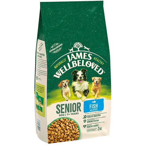 James Wellbeloved Dry Senior Dog Food Fish And Rice 2kg Pets At Home