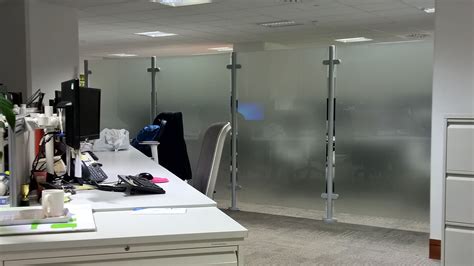 Glass Office Screens Ideal For Letting Light Through But Allowing For