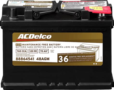 Acdelco 48agm Professional Agm Automotive Bci Group 48 Battery