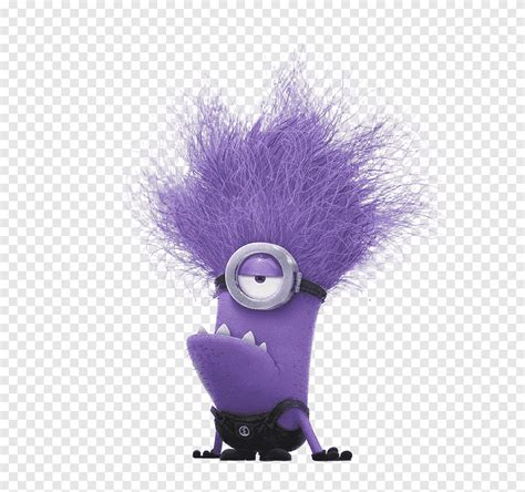 Purple Evil Minion 3 Purple Minion Character Png Pngegg