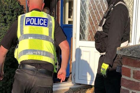 Police Raid Homes Arresting 17 People