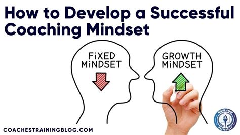 How To Develop A Successful Coaching Mindset